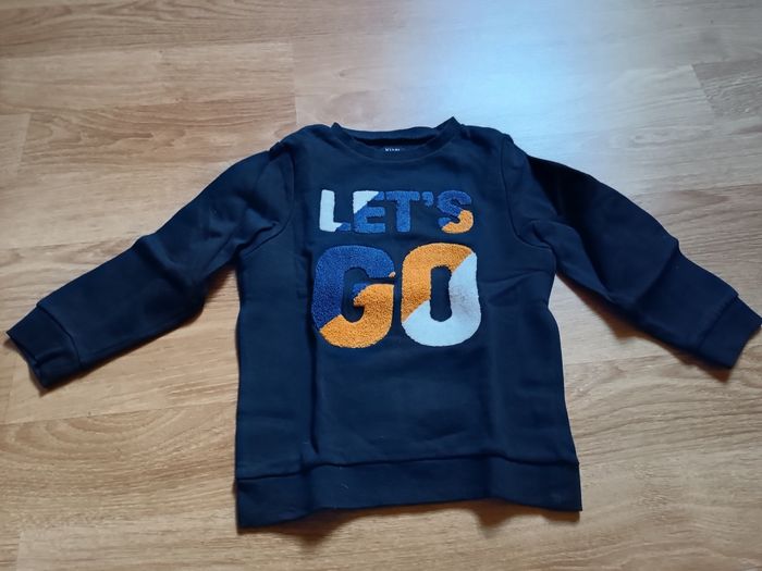 Sweat bleu, Kiabi, 6 ans