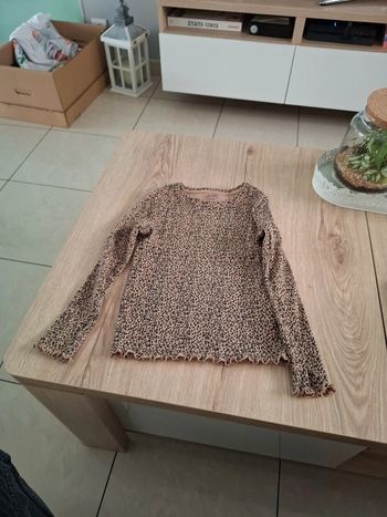 Tee shirt manche longue fille kiabi taille 6 ans