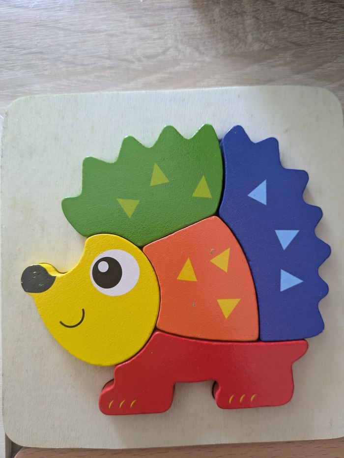 Puzzle en bois 5 pièces - photo numéro 3