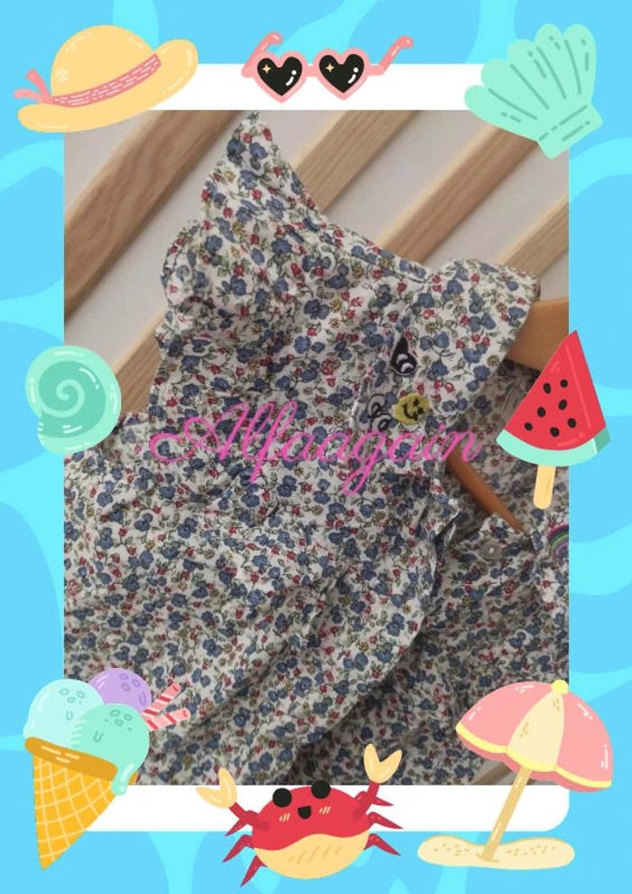 Chemise next fleurie neuve 8ans - photo numéro 7