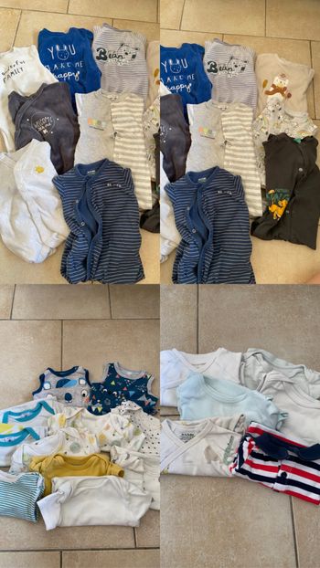 Lot de vêtements 6 mois