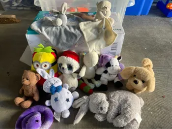 Lot de 11 peluches