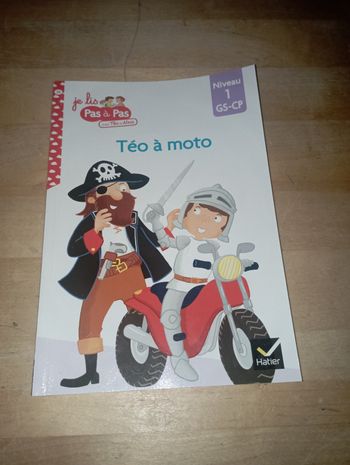 Livre Teo a moto 