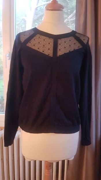 pull bleu marine naf naf M