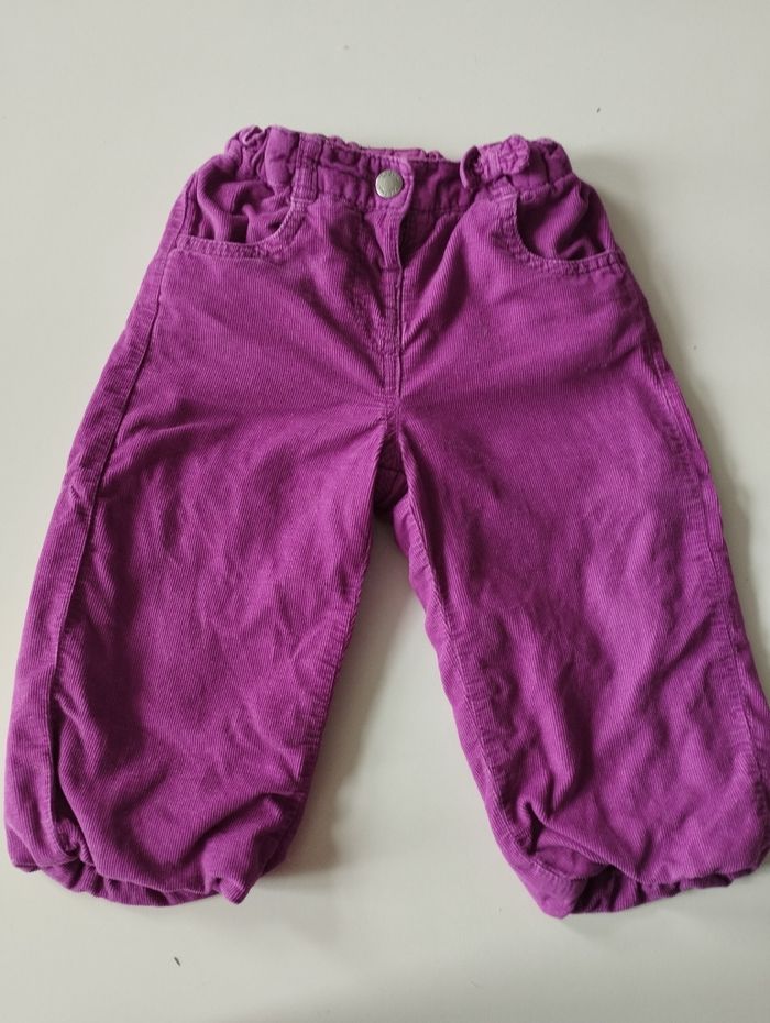 Pantalon fille 18 mois