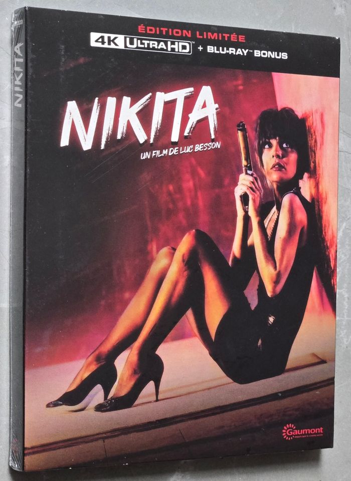 Nikita Blu-Ray 4k Ultra Hd + Blu-Ray Bonus (Édition Limitée) neuf sous Blister - photo numéro 3
