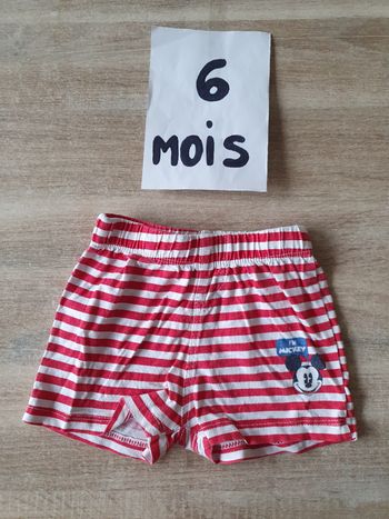 Short 6mois garçon