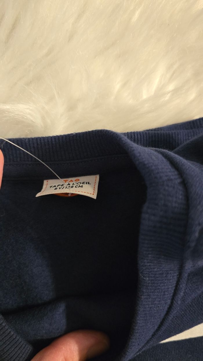 Neufs (non portés) 🏷🤩🥰  ensemble sweat et pantalon molleton 8 ans fille 🤩🥰 - photo numéro 3