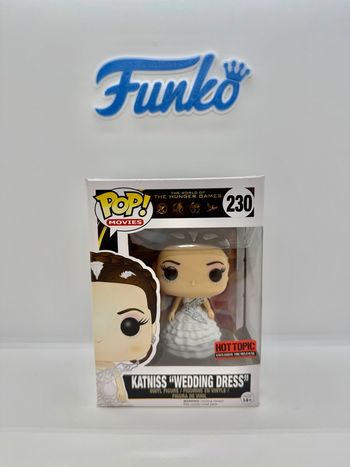Funko Pop the Hunger Games Katniss Wedding Dress 230 Hot Topic 🇺🇸 