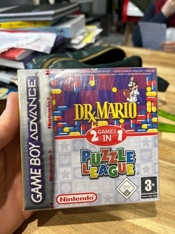 Dr. Mario / Puzzle League - Game Boy Advance / version FR neuf sous blister