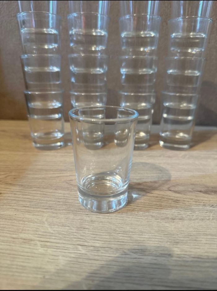 Lot de 17 verrines en verre - photo numéro 2