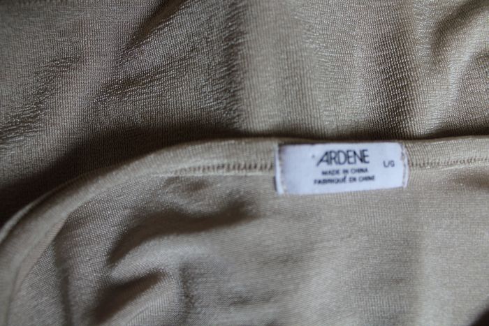 Haut court/crop top beige irisé Ardene - photo numéro 5