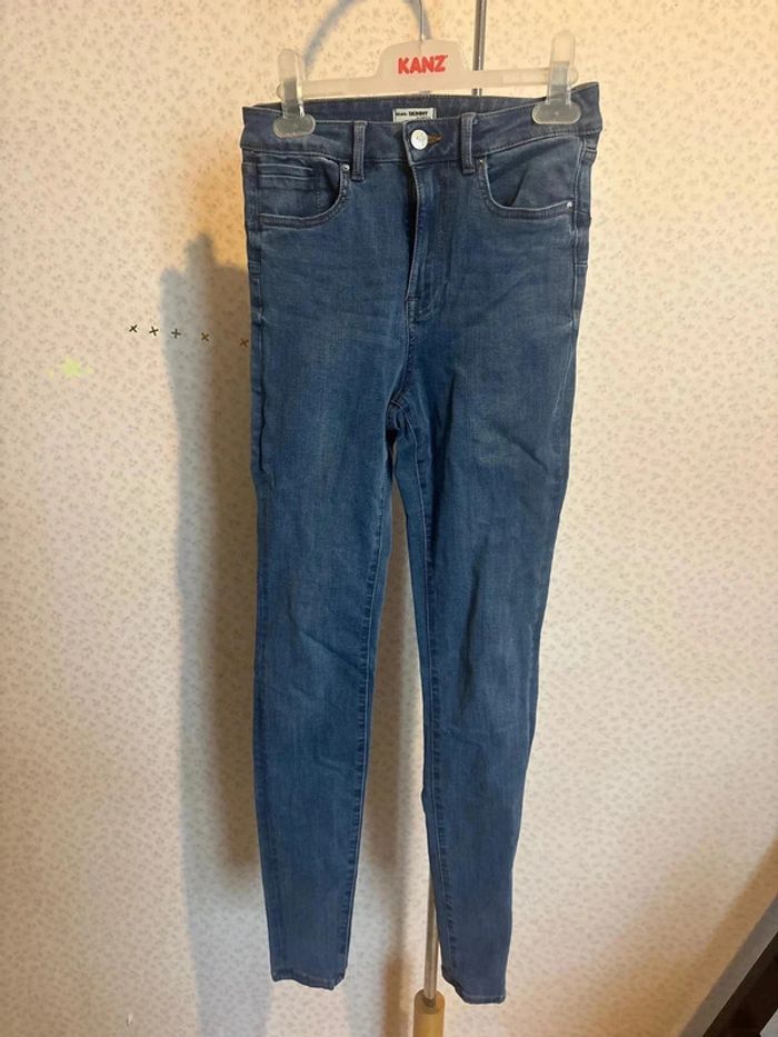 Jeans mon skinny bi stretch taille 34 marque camaïeu