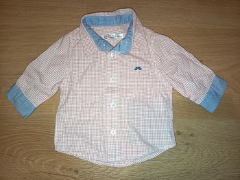 Chemise fantaisie garçon, KIABI, taille 1 mois 