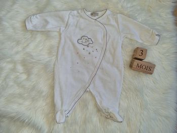 Pyjama 3mois nuage