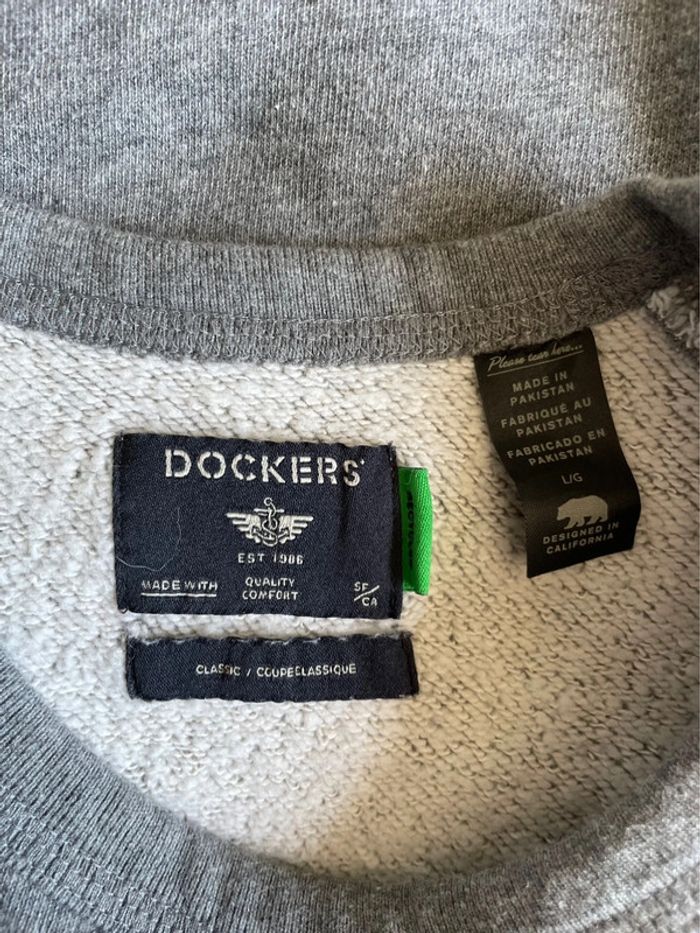 Sweat gris Dockers - photo numéro 6