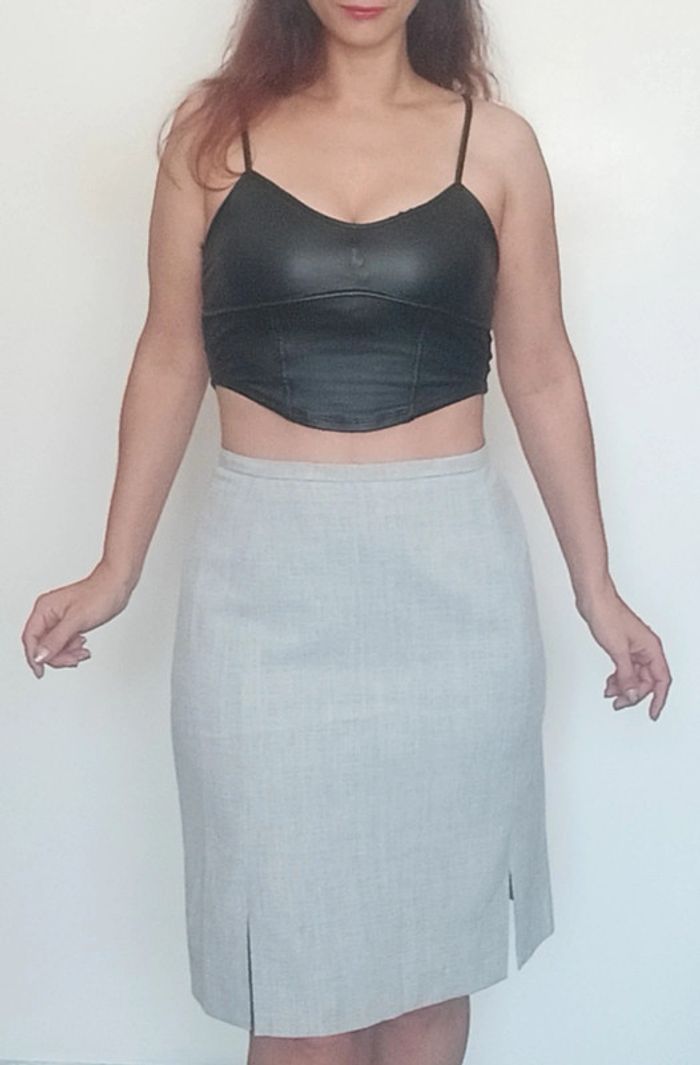 Jupe tailleur classique été Caroll 40/42 - photo numéro 3