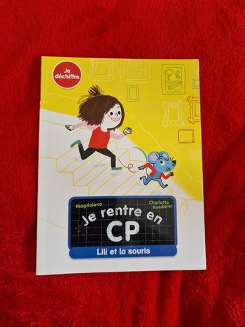 Livre je rentre en CP lili et la souris