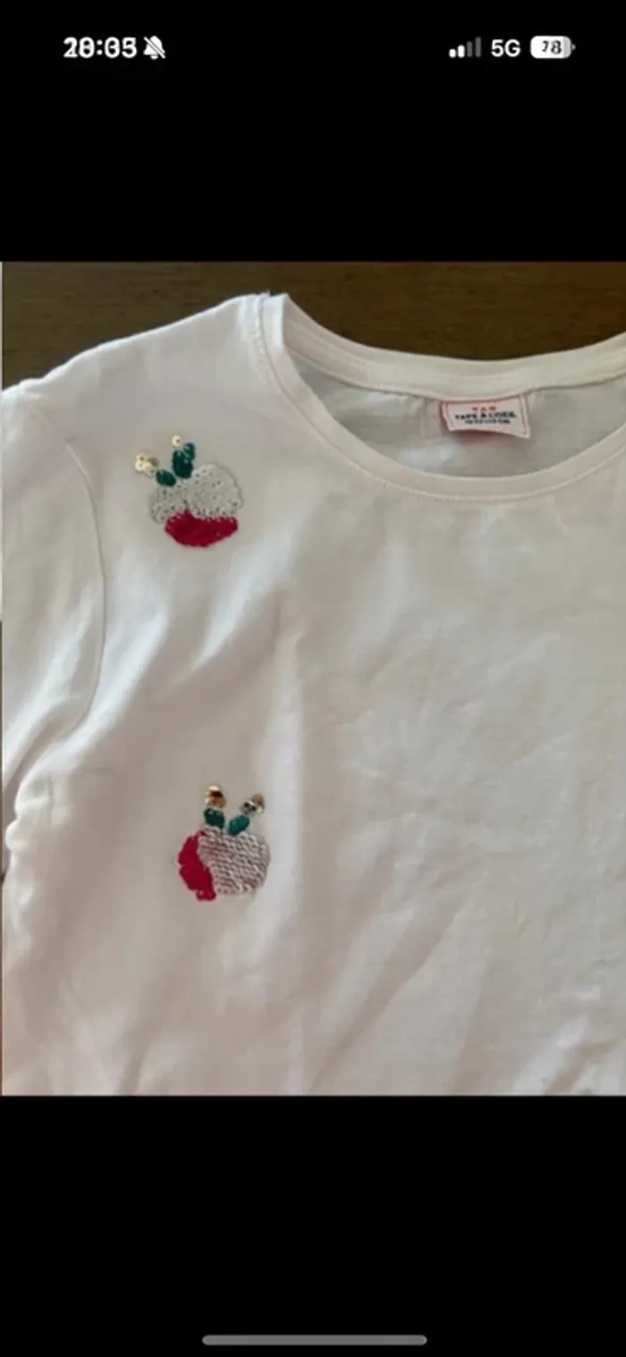 Tee-shirt fille Tape à l’œil - photo numéro 4