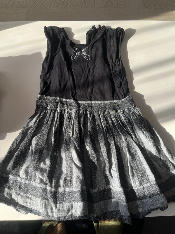 Robe d’été fille noeud strass