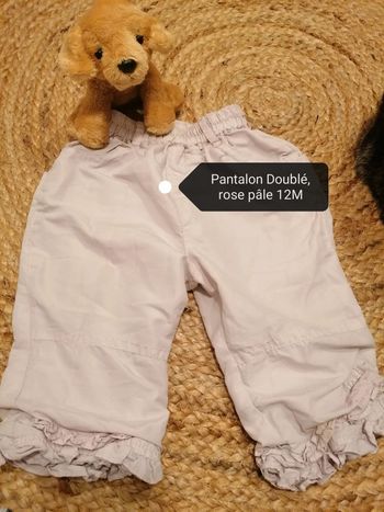Pantalon molletonné 12M