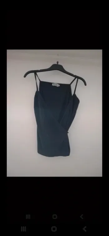 Haut cache-cœur noir Jennyfer – T38