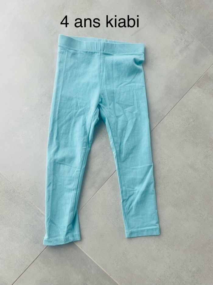 Legging 4 ans bleu kiabi