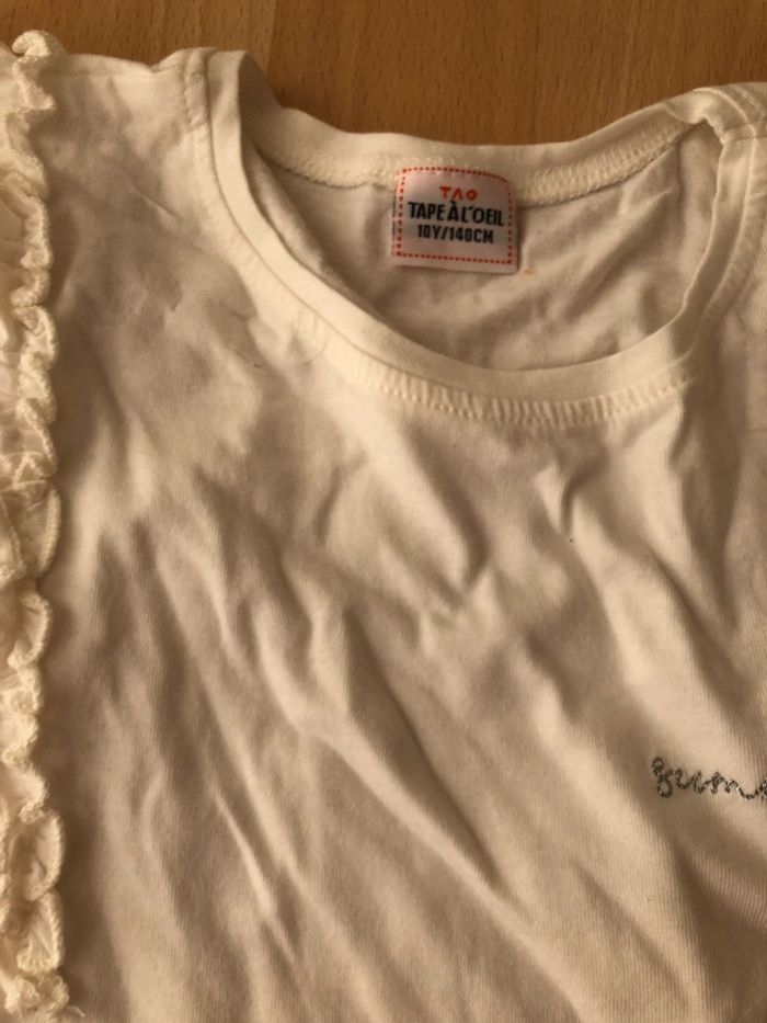 T-shirt blanc TAO - photo numéro 2