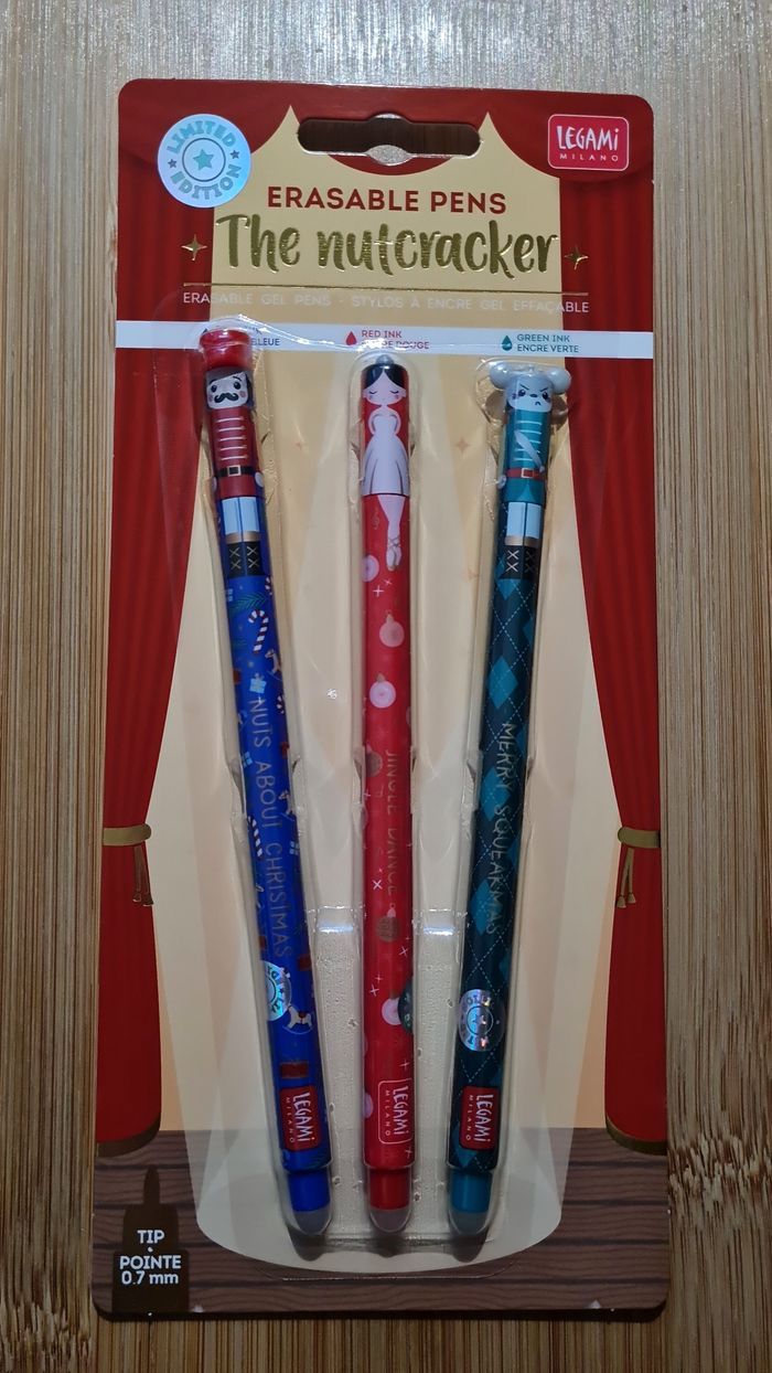 Legami Noel 2025 Casse Noisette The Nutcracker = 1 Set Neuf Scellé - photo numéro 2