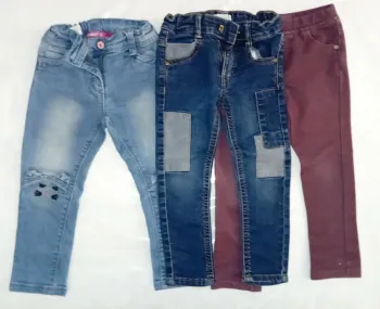 Lot pantalons fille