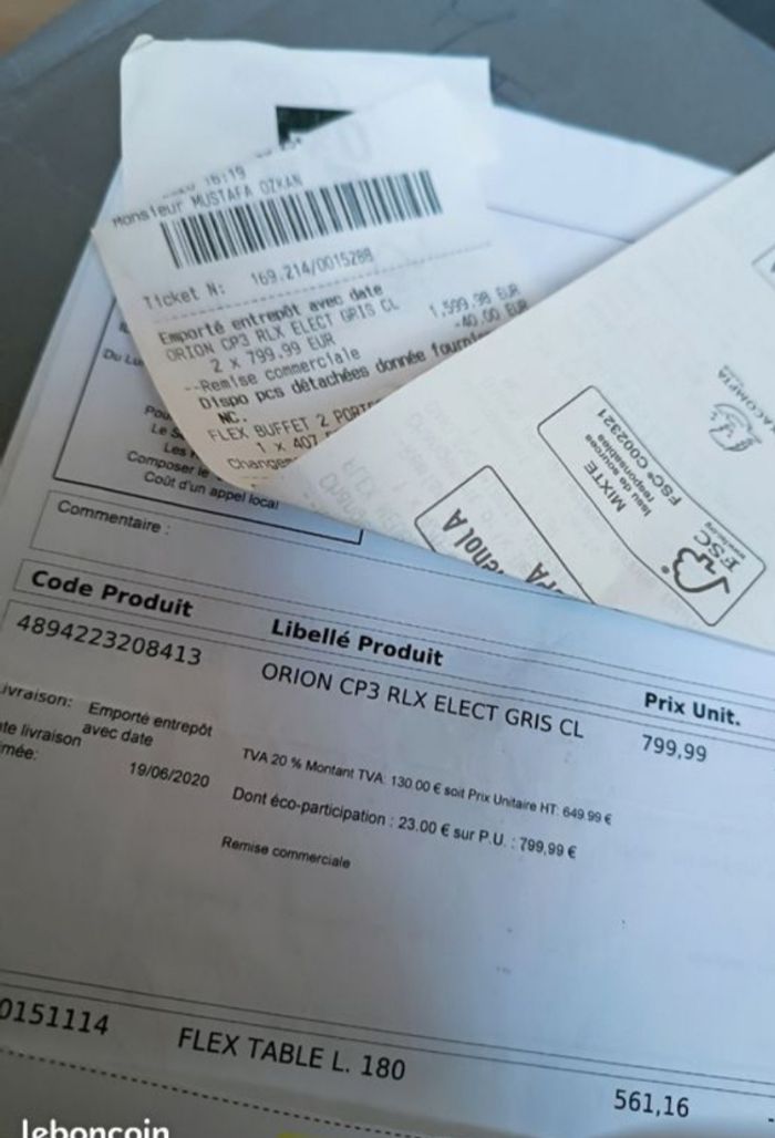 Canapé électrique 3 places - photo numéro 3