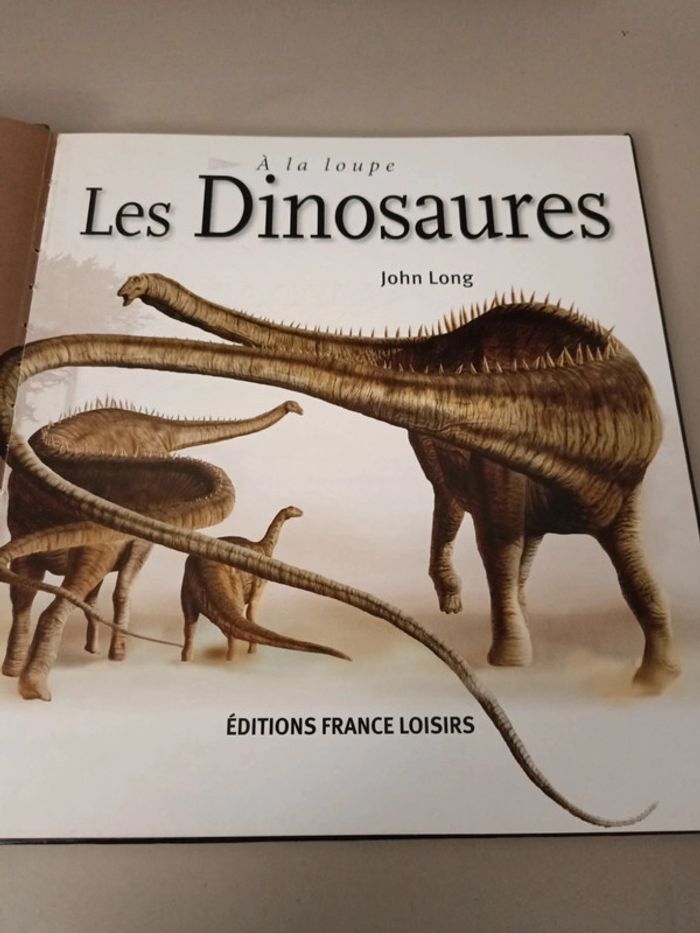Les dinosaures à la loupe édition France loisirs - photo numéro 3