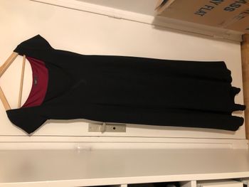 Robe cocktail, texture soie