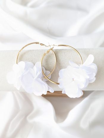 Boucles d'oreilles fleurs