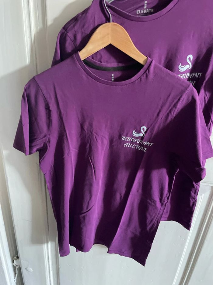 Mot 3 t-shirt violet M - photo numéro 4