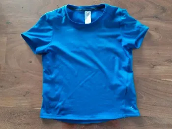 Tee-shirt de sport bleu garçon Decathlon