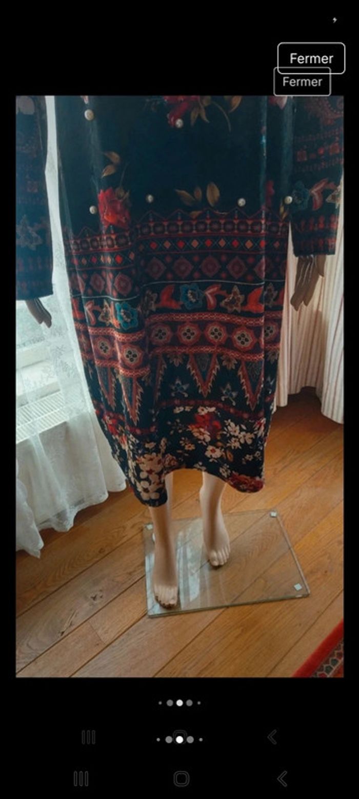 Magnifique Robe chic Paprika taille M fr 46 - photo numéro 5