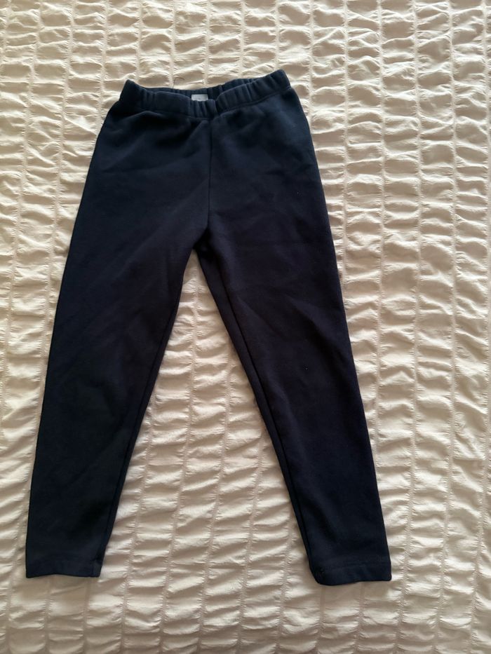 Legging bleu marine molletonné 6 ans Kiabi