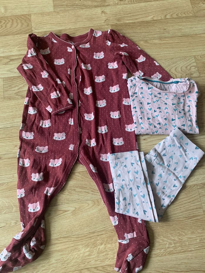 Lot 2 pyjamas 24 mois