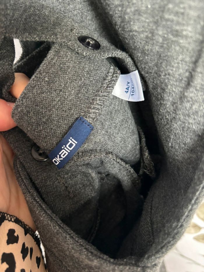 Salopette grise okaidi - photo numéro 3