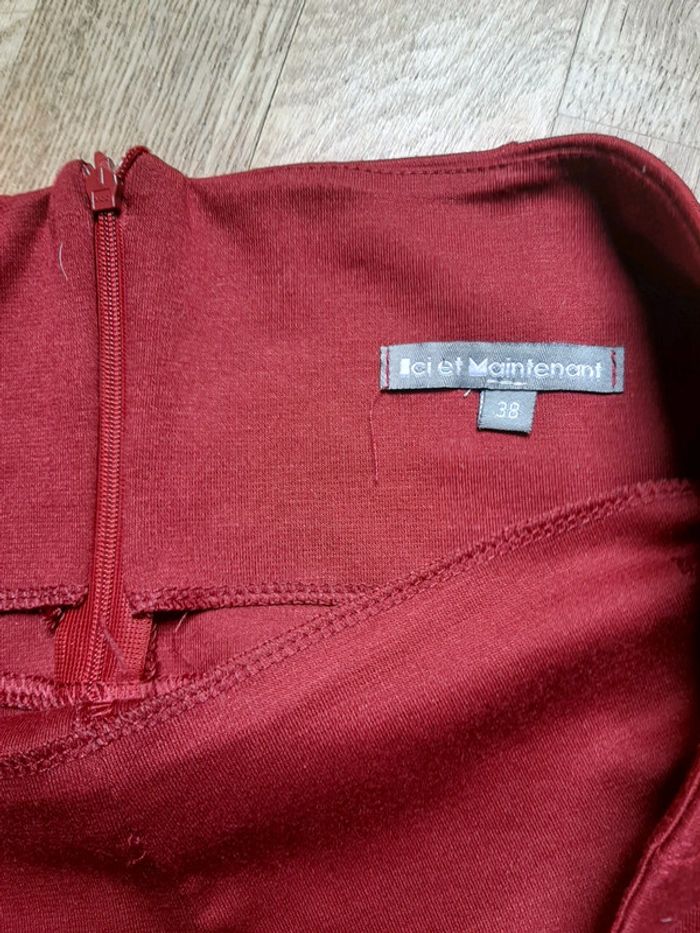 Jupe crayon fendue derrière - photo numéro 2