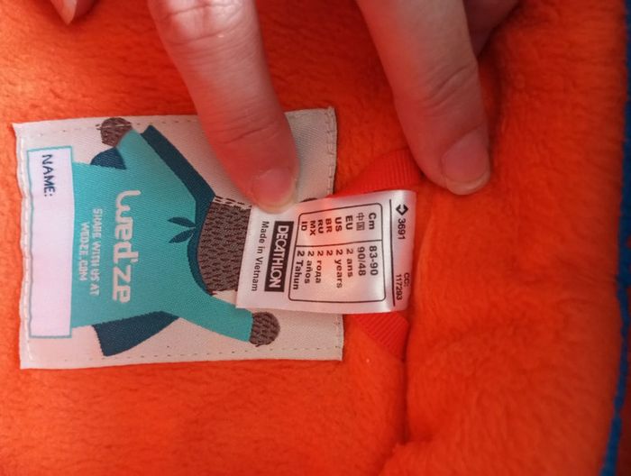 Combinaison ski 2 ans - photo numéro 3