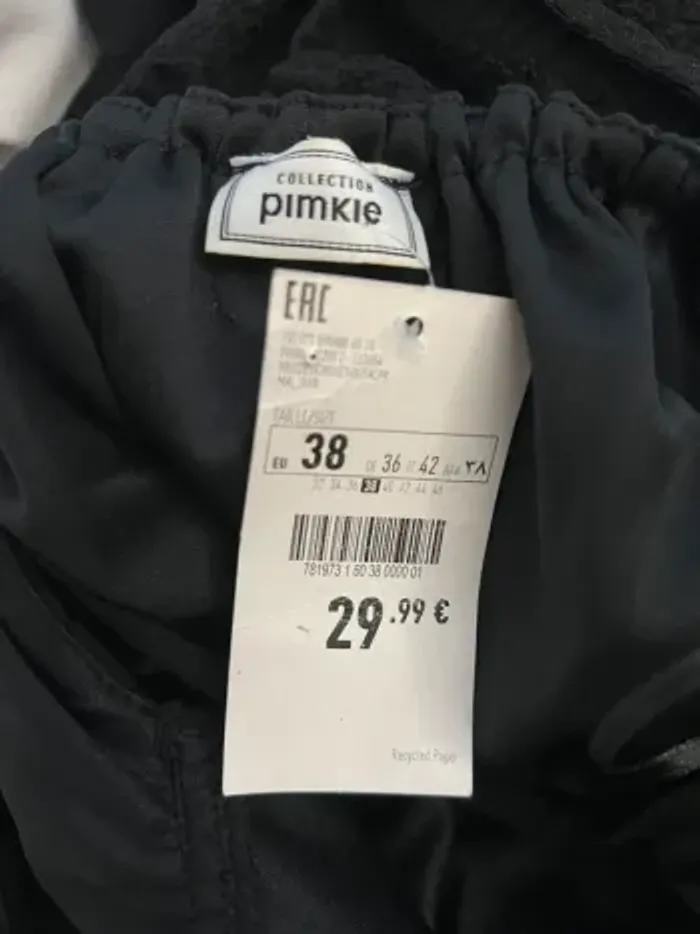 Robe volants dos nu noire Pimkie - photo numéro 7