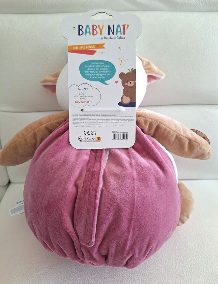 NEUF ! RANGE PYJAMA PISTACHE LA VACHE - BABY NAT - photo numéro 2