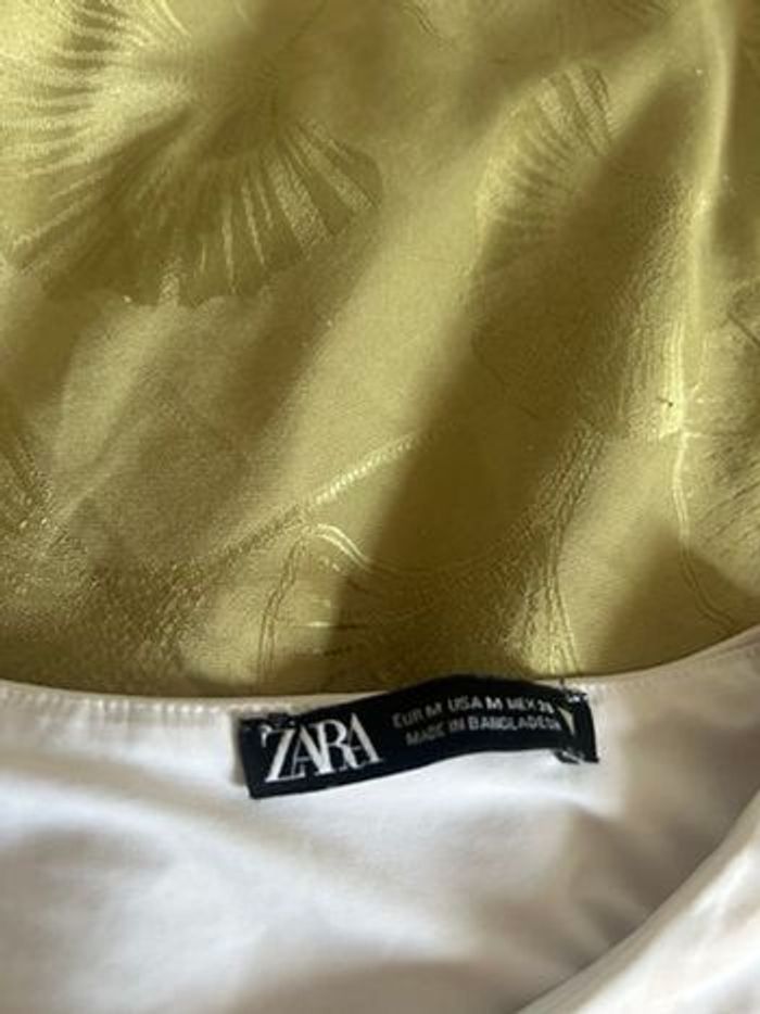 Ensemble bodi manche longue blanc zara - photo numéro 7