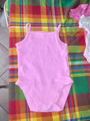 Body bretelles 1 mois