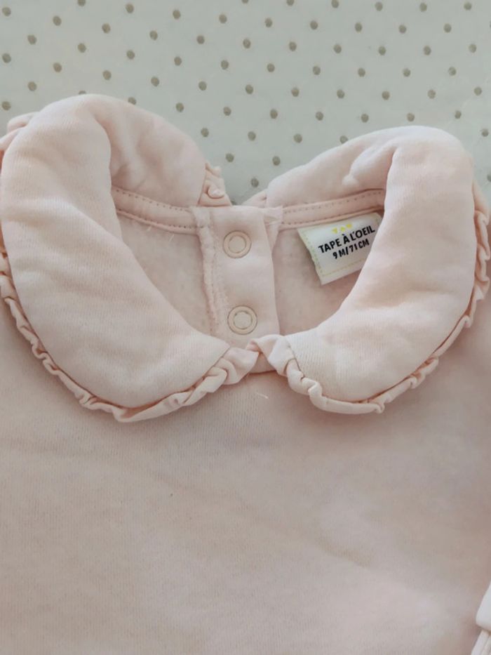 Sweat bebe fille 9 mois tao - photo numéro 3