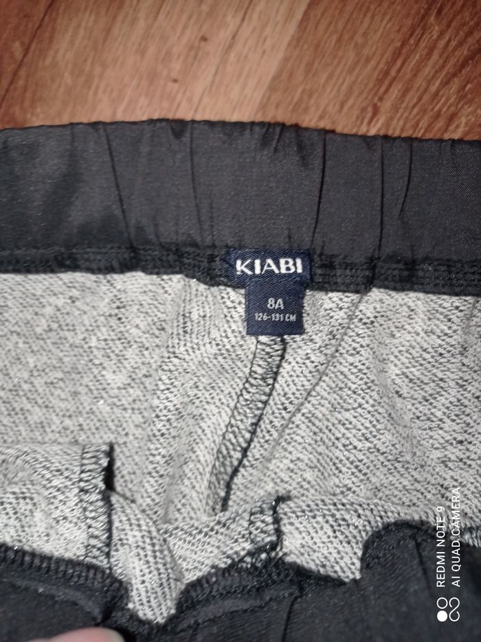 Pantalon jogging détente noir irisé, KIABI, taille 8 ans - photo numéro 6