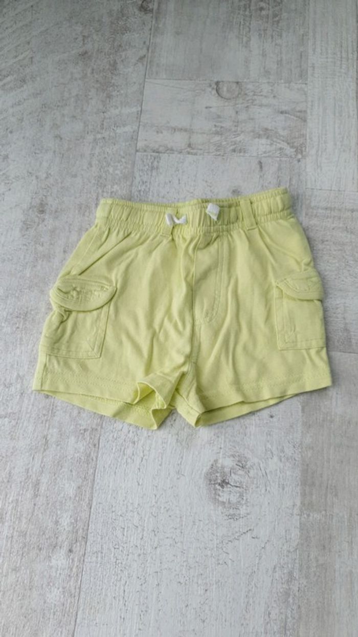 Ensemble tee-shirt +short Taille 3 mois - photo numéro 4