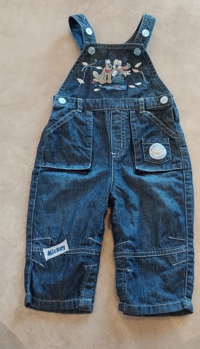 Salopette garçon 6/9 mois Disney store Mickey